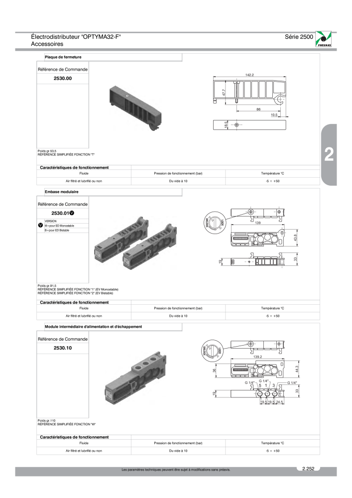 Pneumax - Catalogue Général NO.: 21220 - Page 445