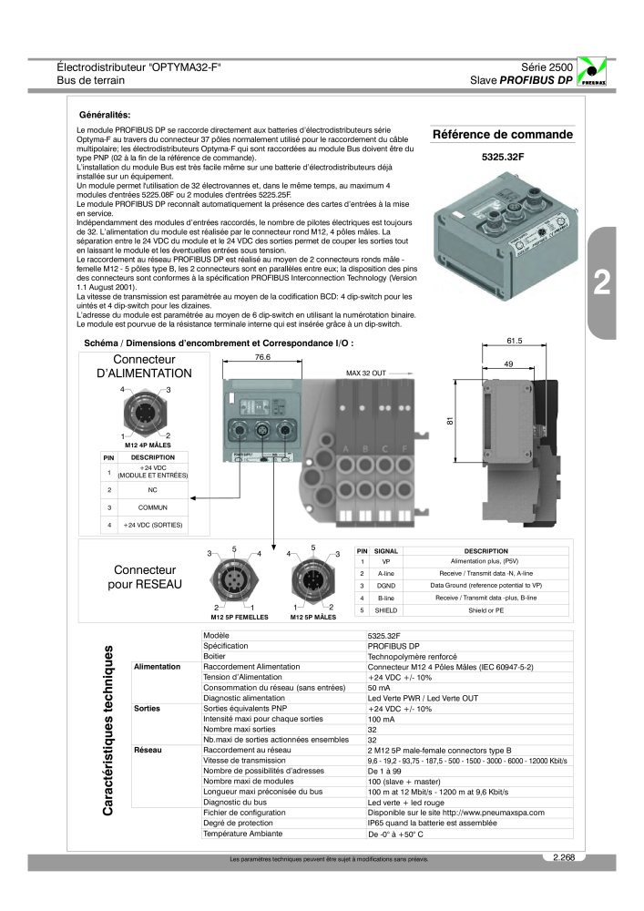 Pneumax - Catalogue Général Nº: 21220 - Página 461