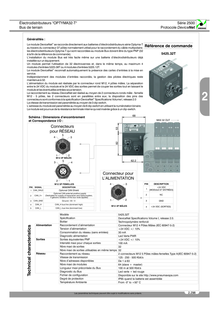 Pneumax - Catalogue Général Nb. : 21220 - Page 491