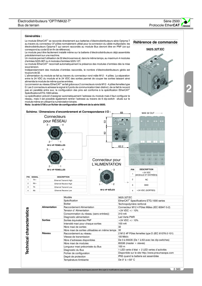 Pneumax - Catalogue Général Nb. : 21220 - Page 493