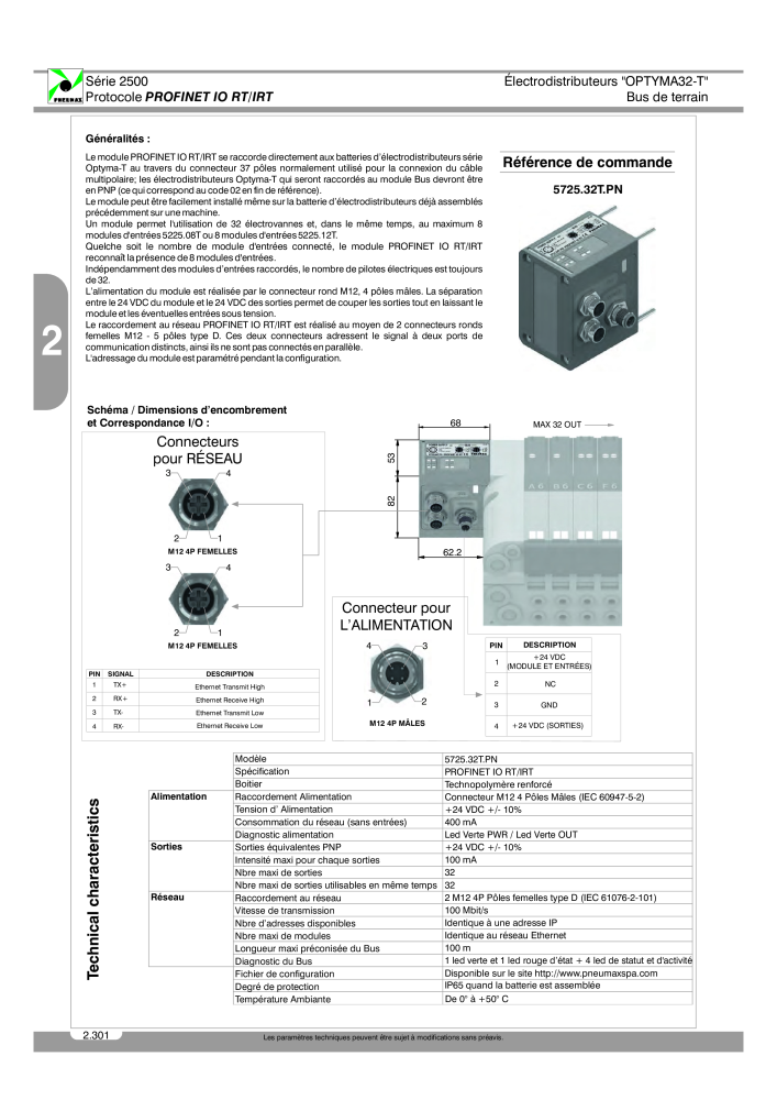 Pneumax - Catalogue Général Nb. : 21220 - Page 494