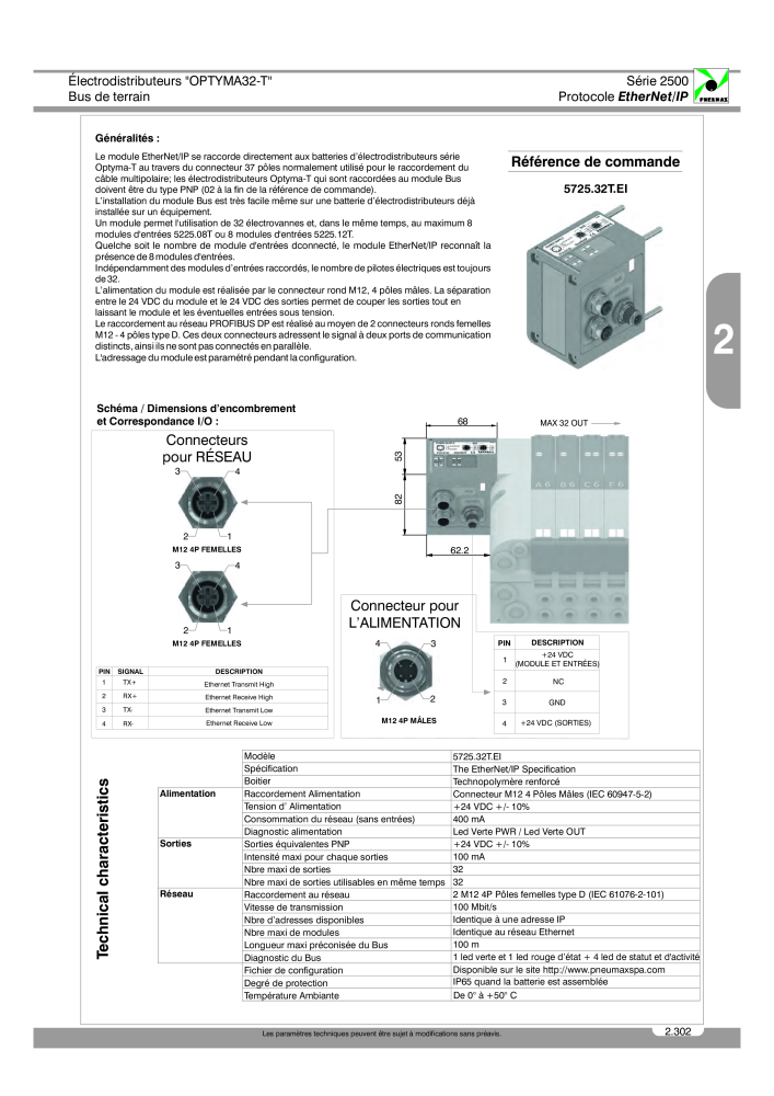 Pneumax - Catalogue Général Nº: 21220 - Página 495