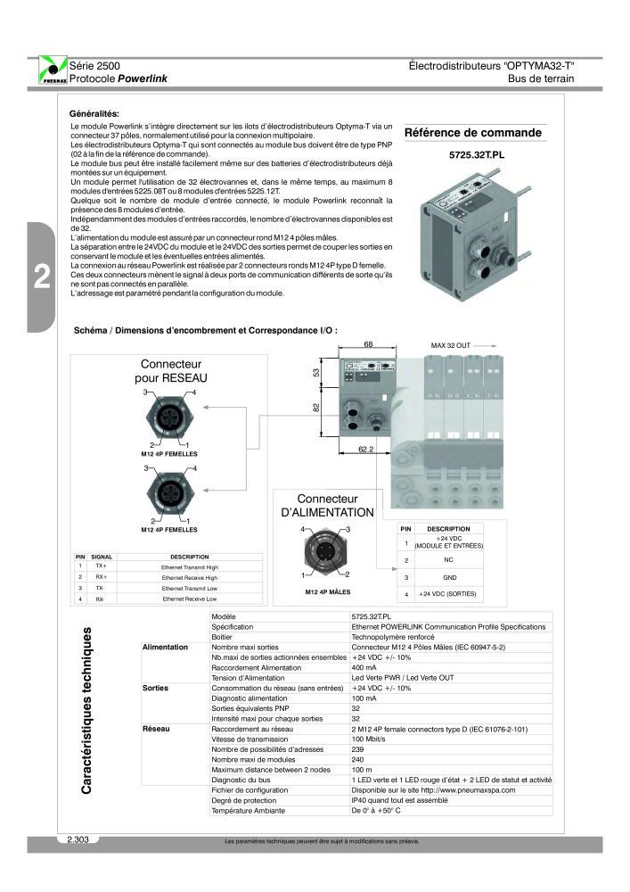 Pneumax - Catalogue Général NO.: 21220 - Page 496