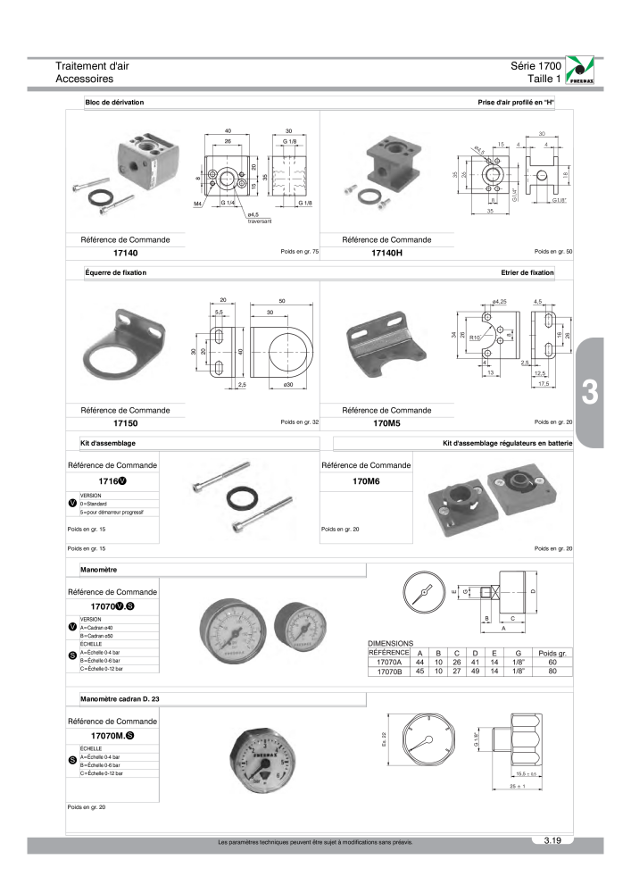 Pneumax - Catalogue Général Nb. : 21220 - Page 523