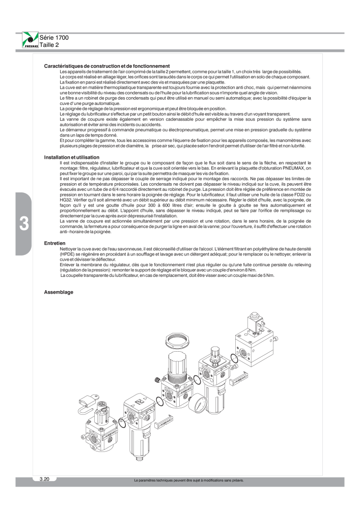 Pneumax - Catalogue Général Nb. : 21220 - Page 524