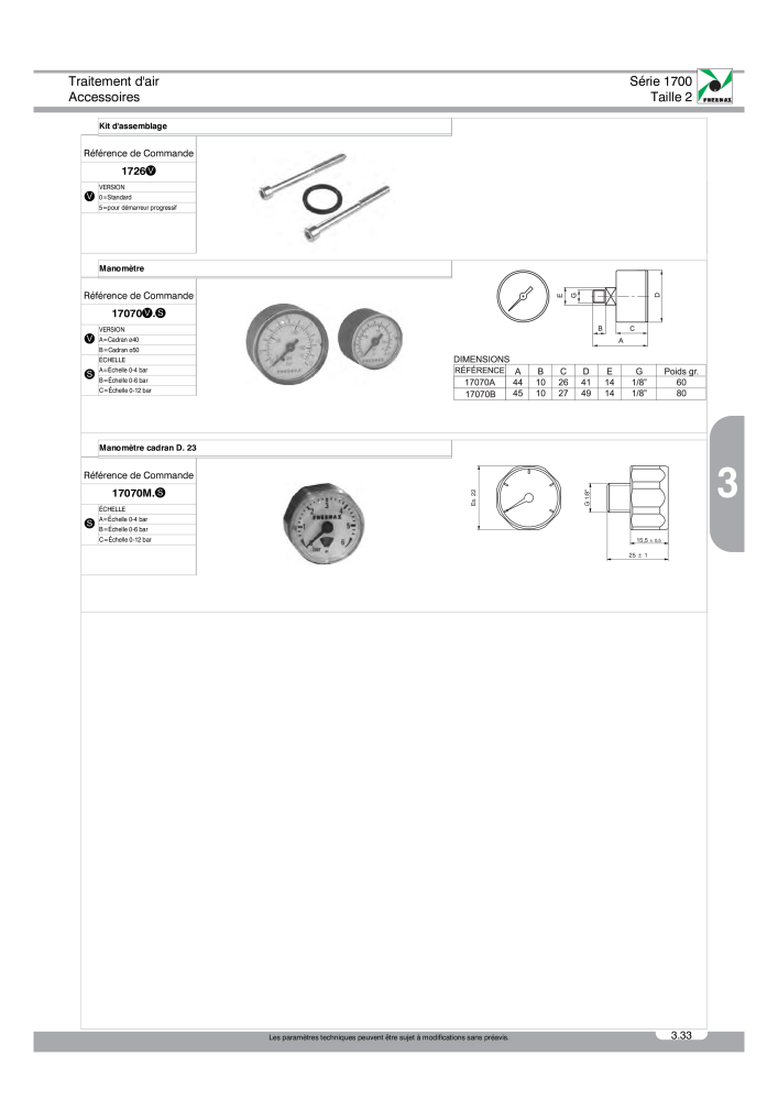 Pneumax - Catalogue Général Nb. : 21220 - Page 537