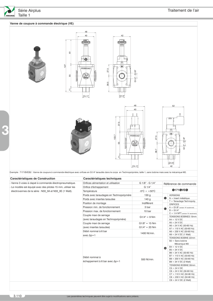 Pneumax - Catalogue Général Nº: 21220 - Página 614