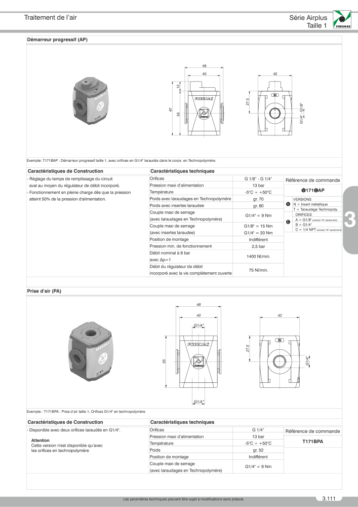 Pneumax - Catalogue Général NR.: 21220 - Seite 615