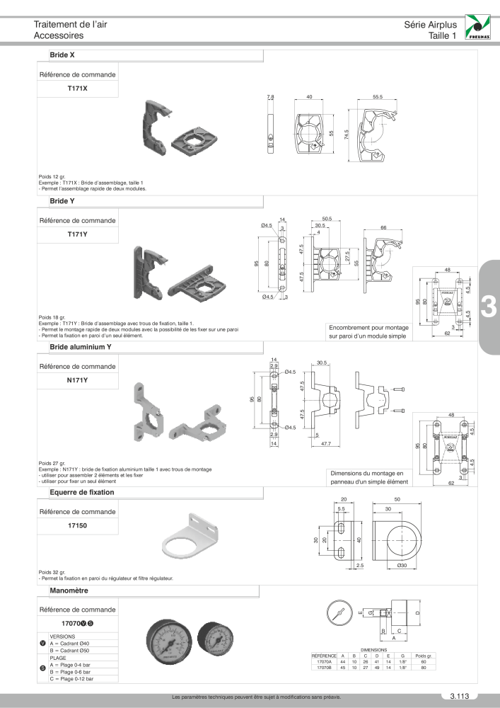 Pneumax - Catalogue Général Nb. : 21220 - Page 617