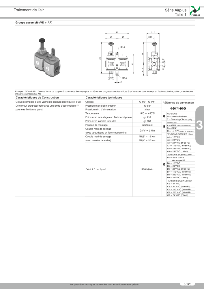 Pneumax - Catalogue Général Nb. : 21220 - Page 627