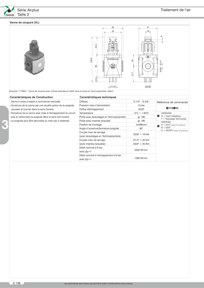 Pneumax - Catalogue Général NR.: 21220 - Seite 640