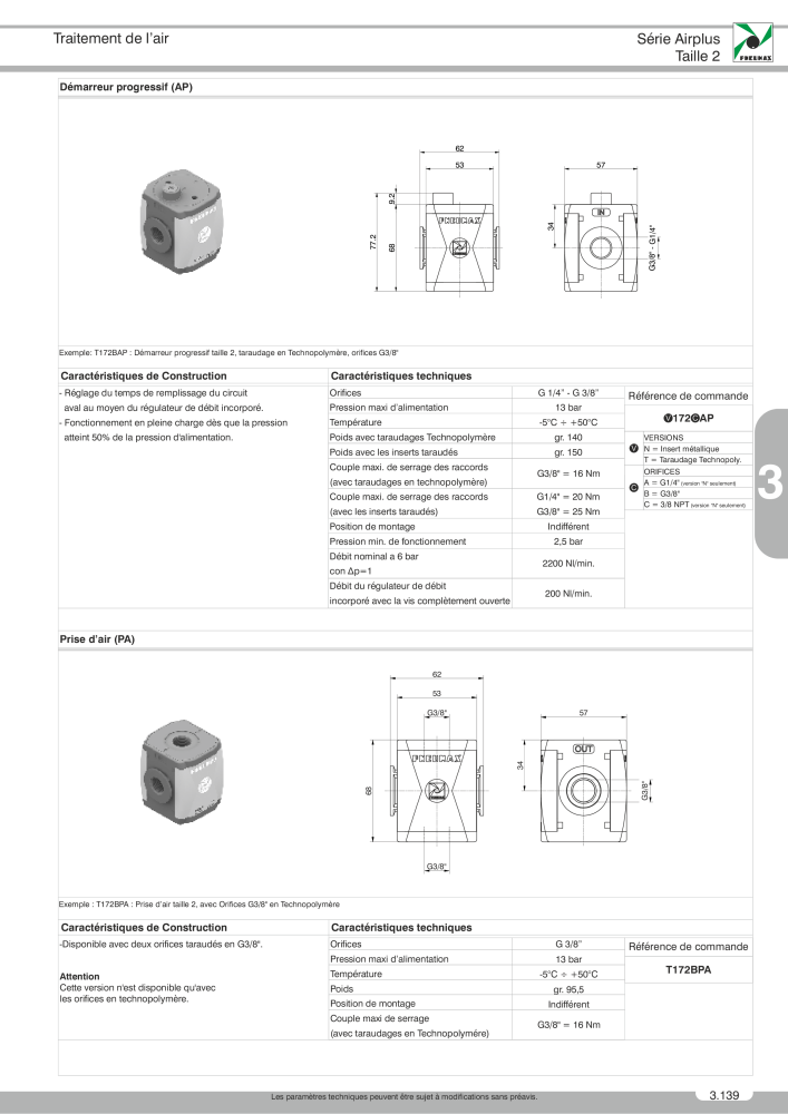 Pneumax - Catalogue Général Nº: 21220 - Página 643