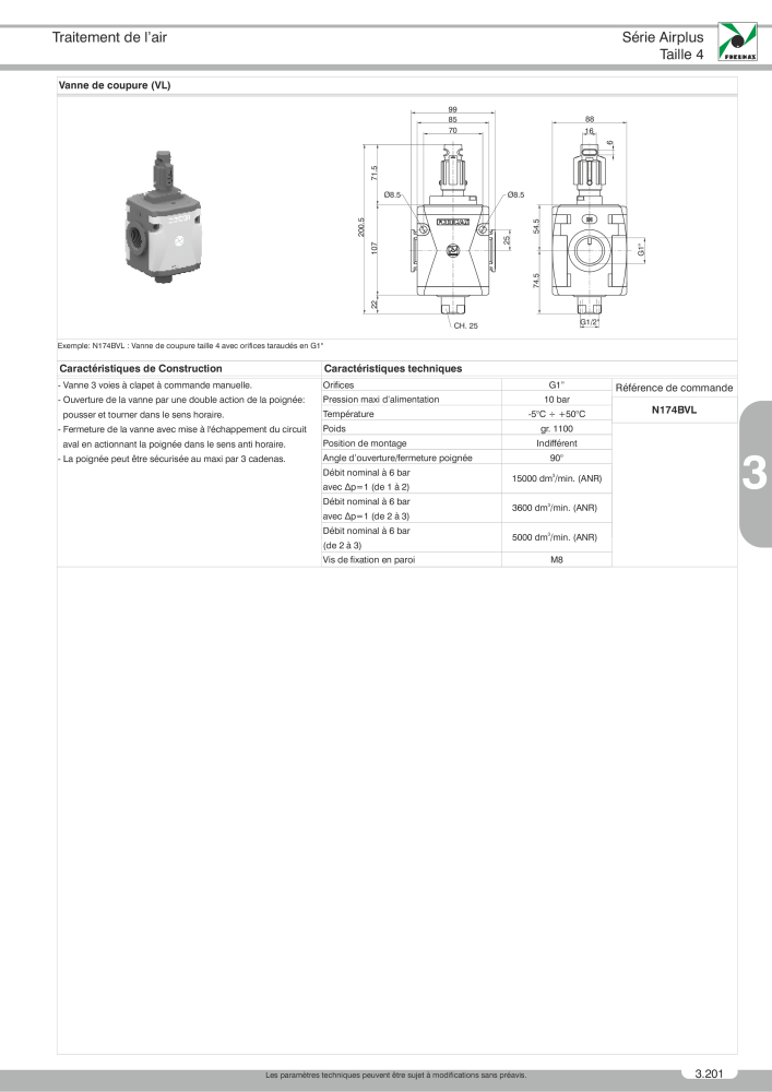 Pneumax - Catalogue Général Nº: 21220 - Página 705