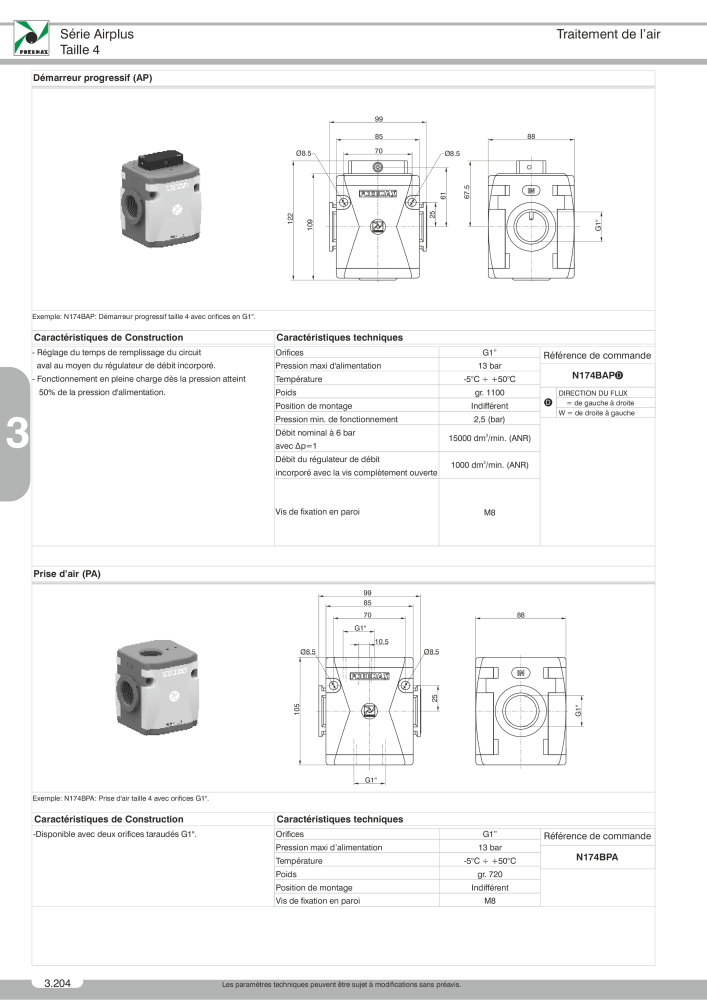 Pneumax - Catalogue Général NO.: 21220 - Page 708