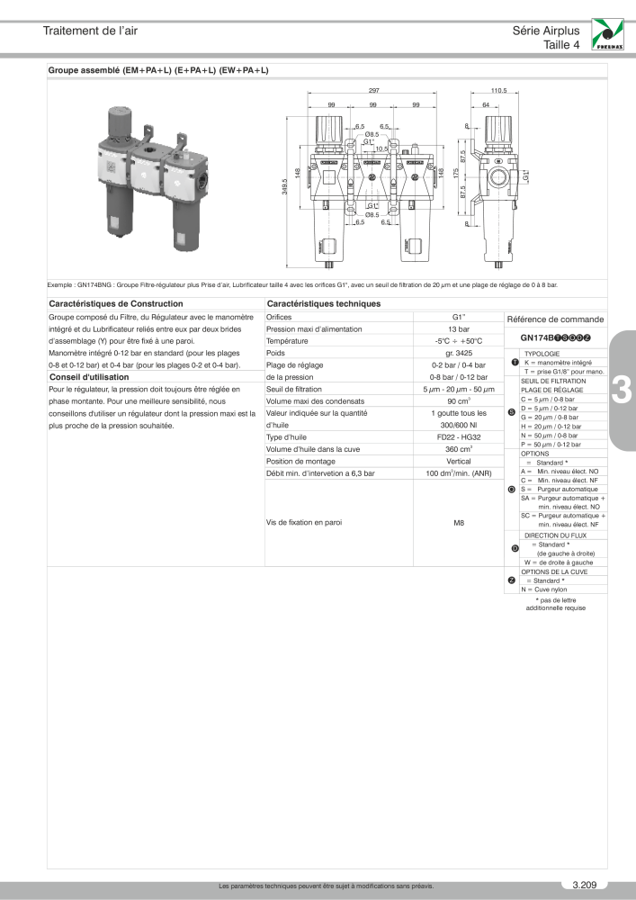 Pneumax - Catalogue Général Nº: 21220 - Página 713