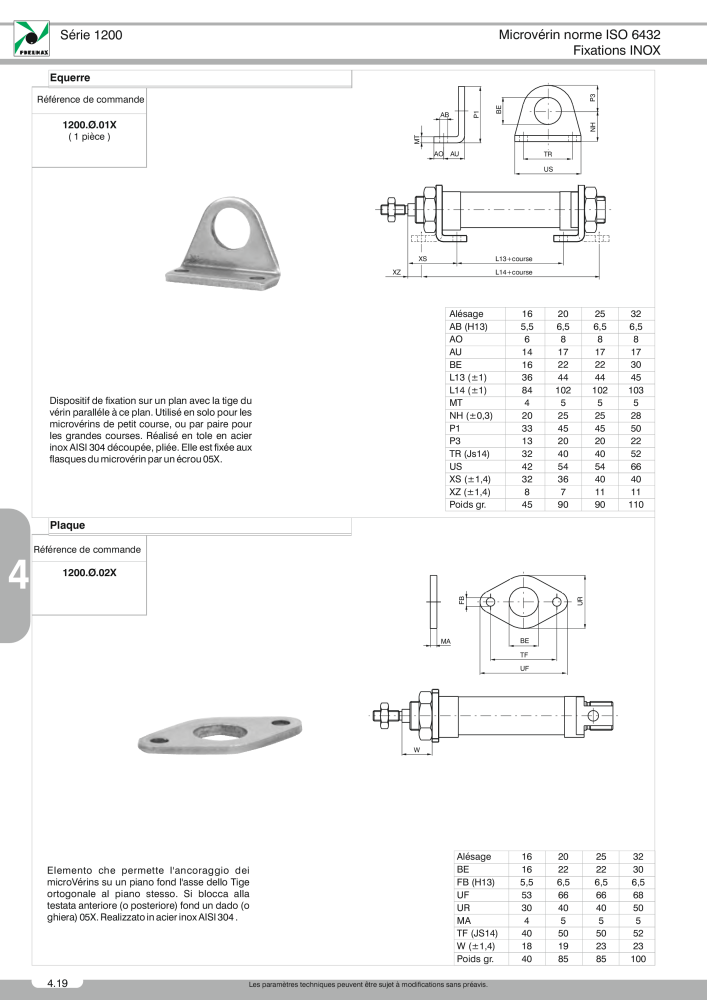 Pneumax - Catalogue Général Nb. : 21220 - Page 740