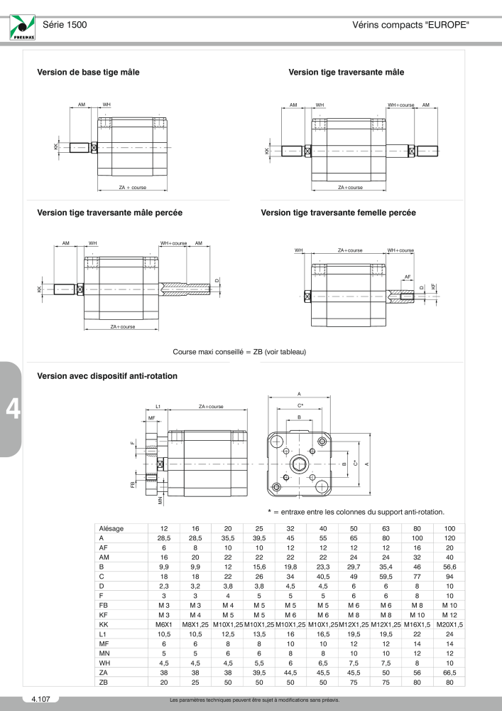 Pneumax - Catalogue Général Nº: 21220 - Página 828