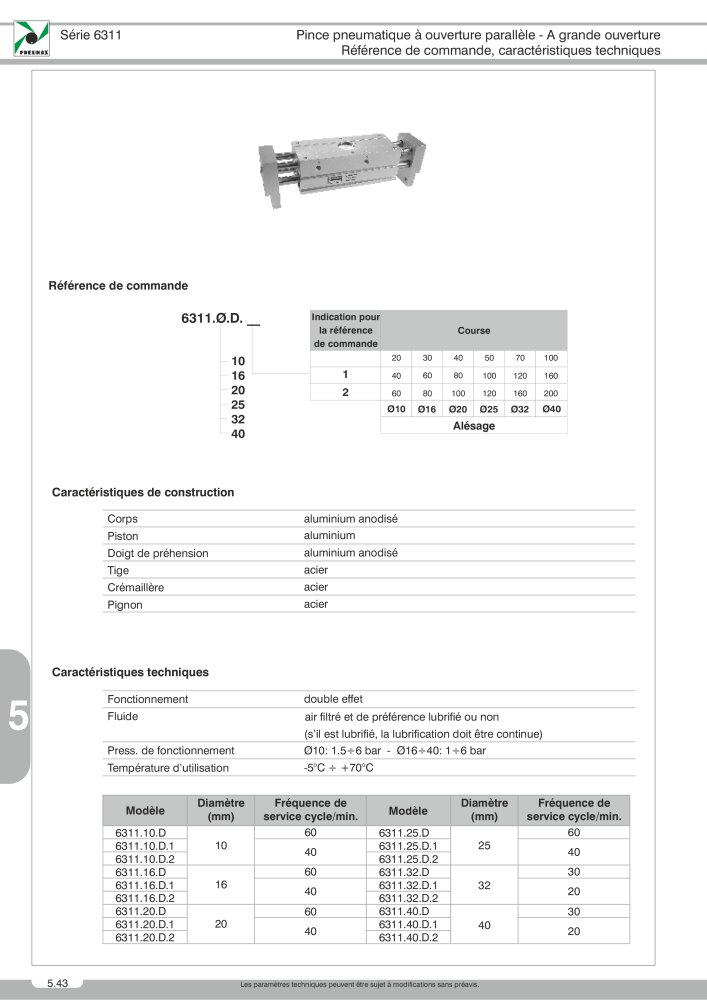 Pneumax - Catalogue Général Nº: 21220 - Página 916