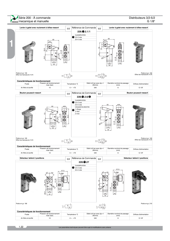 Pneumax - Catalogue Général Nb. : 21220 - Page 96