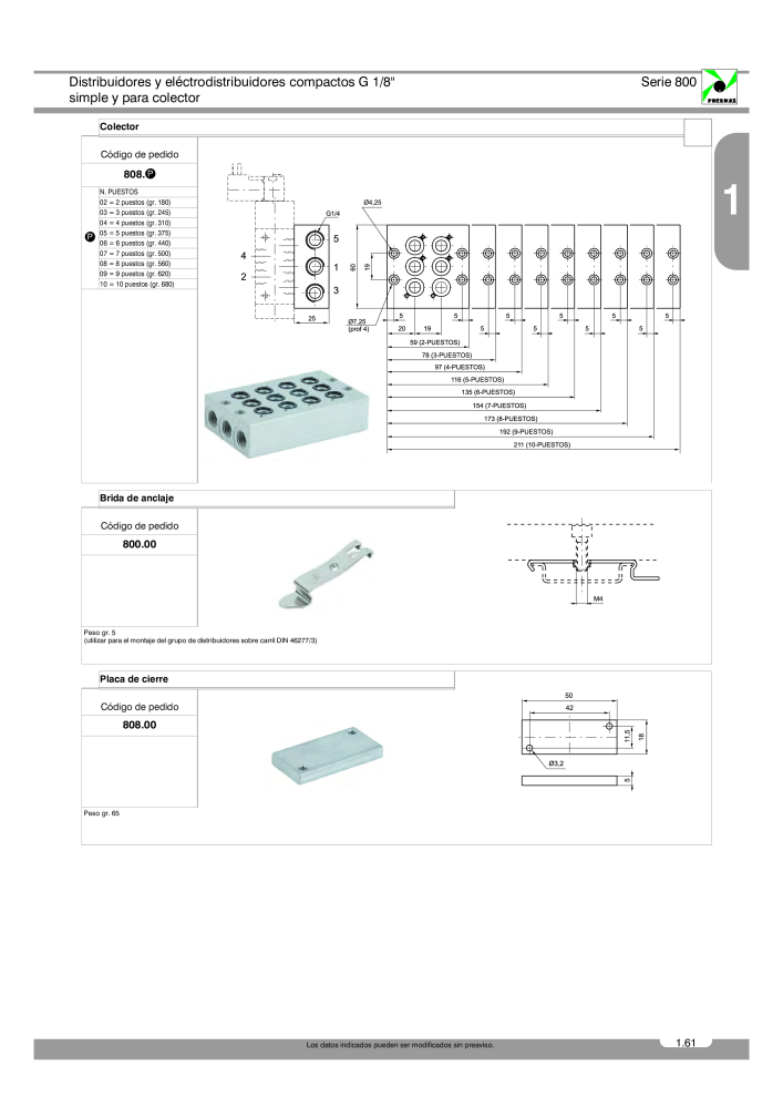 Pneumax - Catálogo Principal Nº: 21221 - Página 139