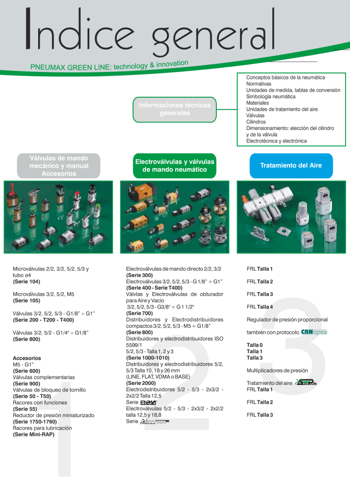 Pneumax - Catálogo Principal Nº: 21221 - Página 16