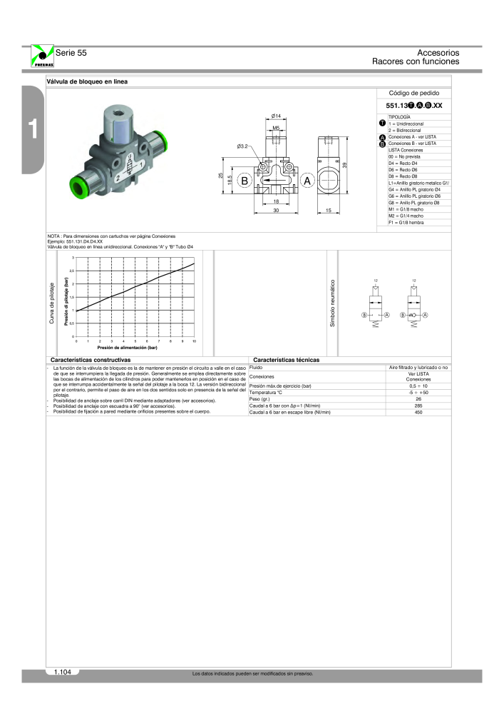 Pneumax - Catálogo Principal Nº: 21221 - Página 182