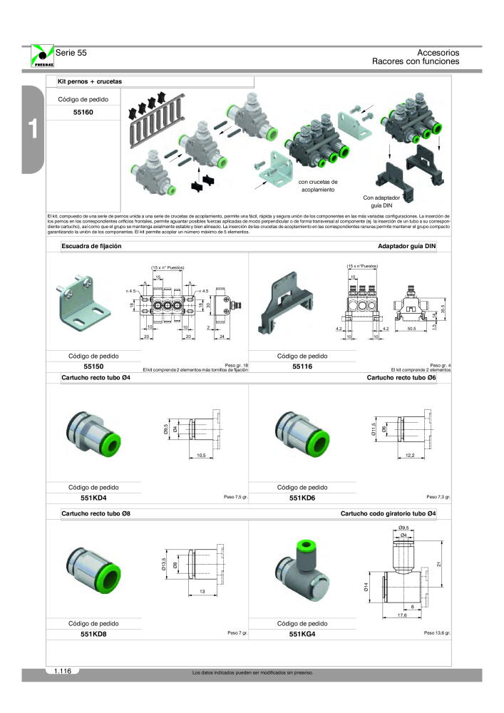 Pneumax - Catálogo Principal Nb. : 21221 - Page 194