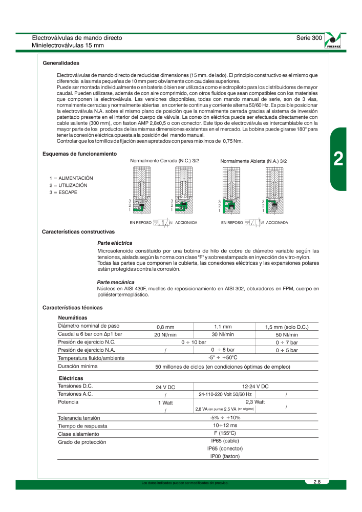 Pneumax - Catálogo Principal NO.: 21221 - Page 207