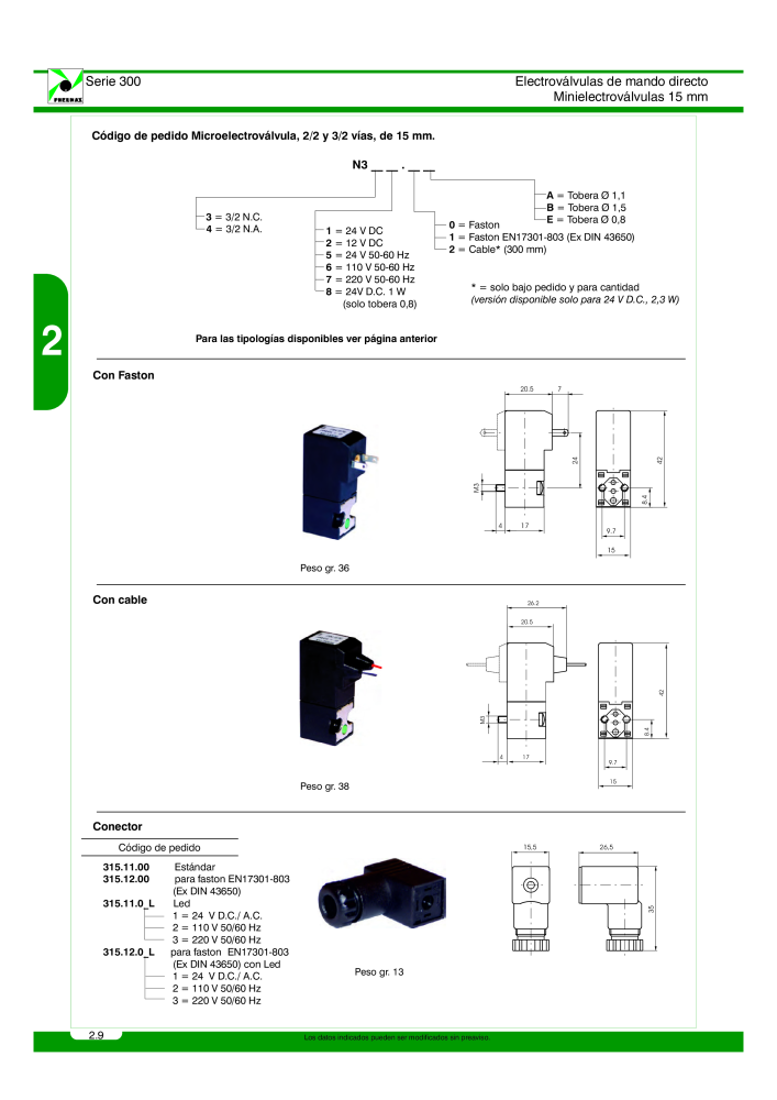 Pneumax - Catálogo Principal Nb. : 21221 - Page 208