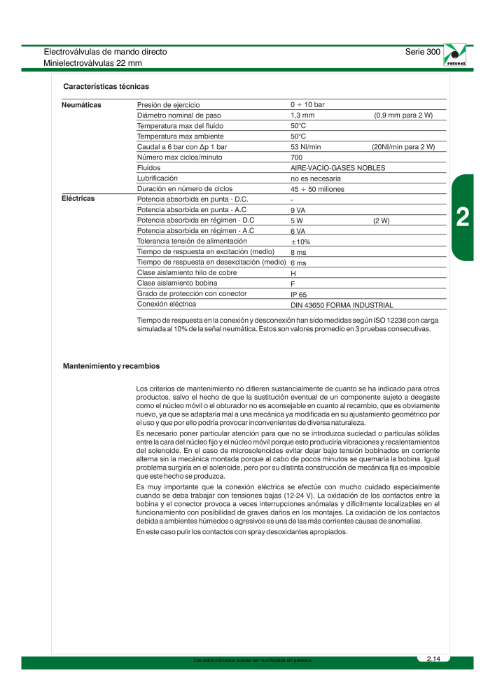 Pneumax - Catálogo Principal Nº: 21221 - Página 213