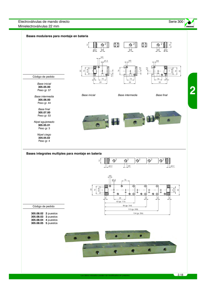 Pneumax - Catálogo Principal Nº: 21221 - Página 217