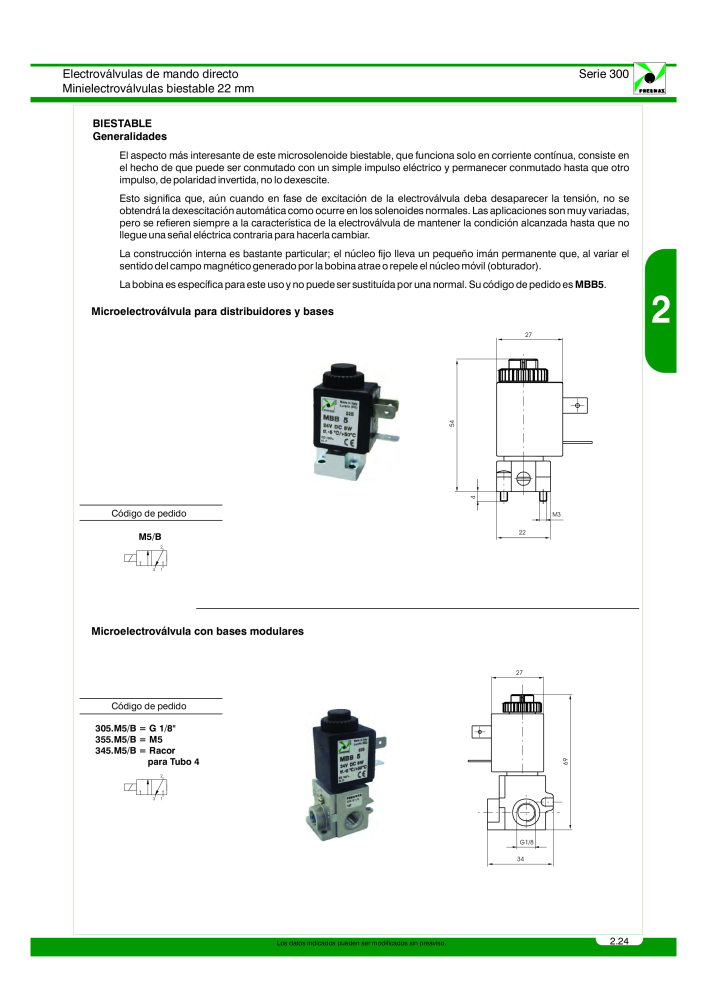 Pneumax - Catálogo Principal Nº: 21221 - Página 223