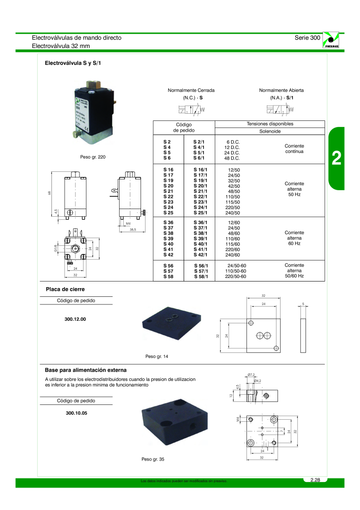 Pneumax - Catálogo Principal Nb. : 21221 - Page 227