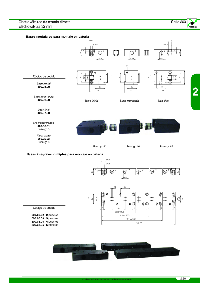 Pneumax - Catálogo Principal NR.: 21221 - Seite 229