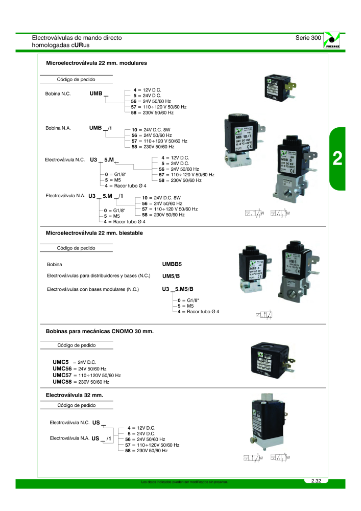 Pneumax - Catálogo Principal Nº: 21221 - Página 231