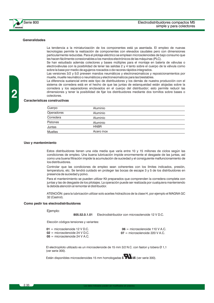 Pneumax - Catálogo Principal n.: 21221 - Pagina 232