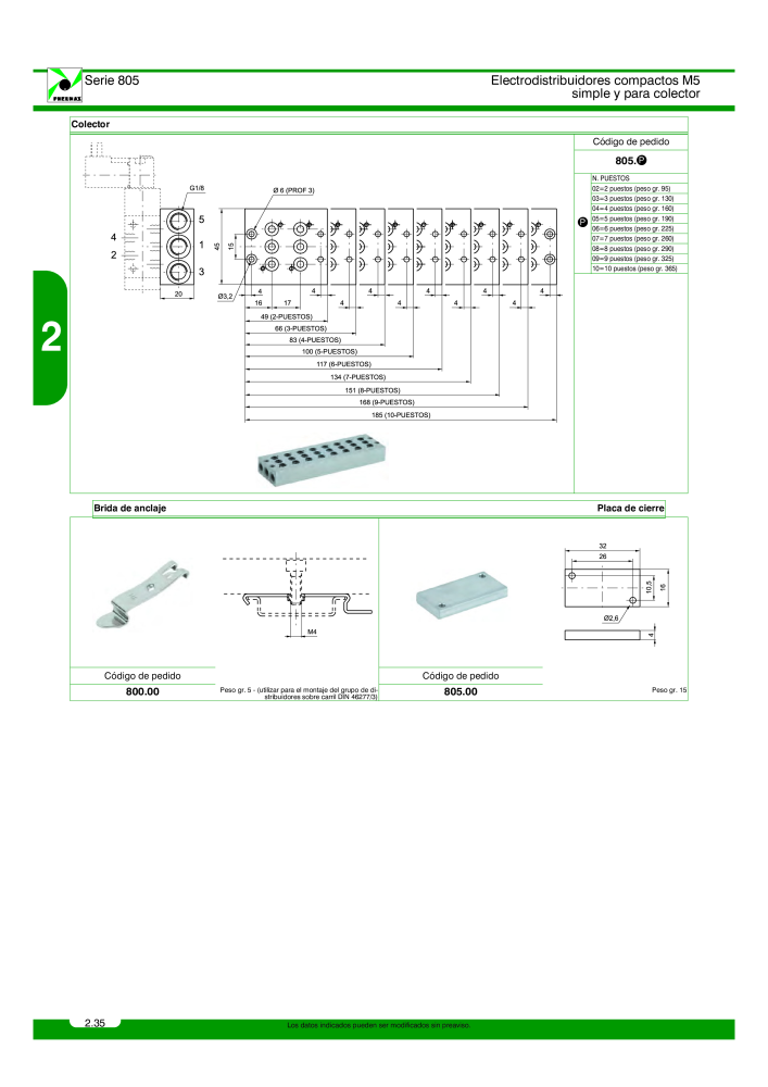 Pneumax - Catálogo Principal NO.: 21221 - Page 234