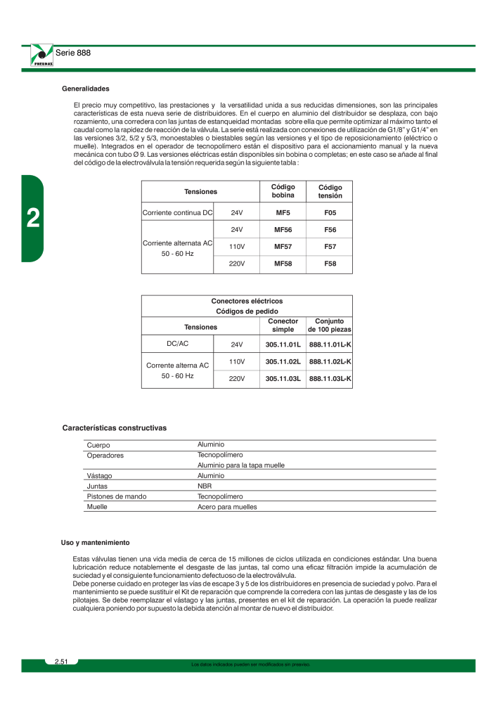 Pneumax - Catálogo Principal Nb. : 21221 - Page 250