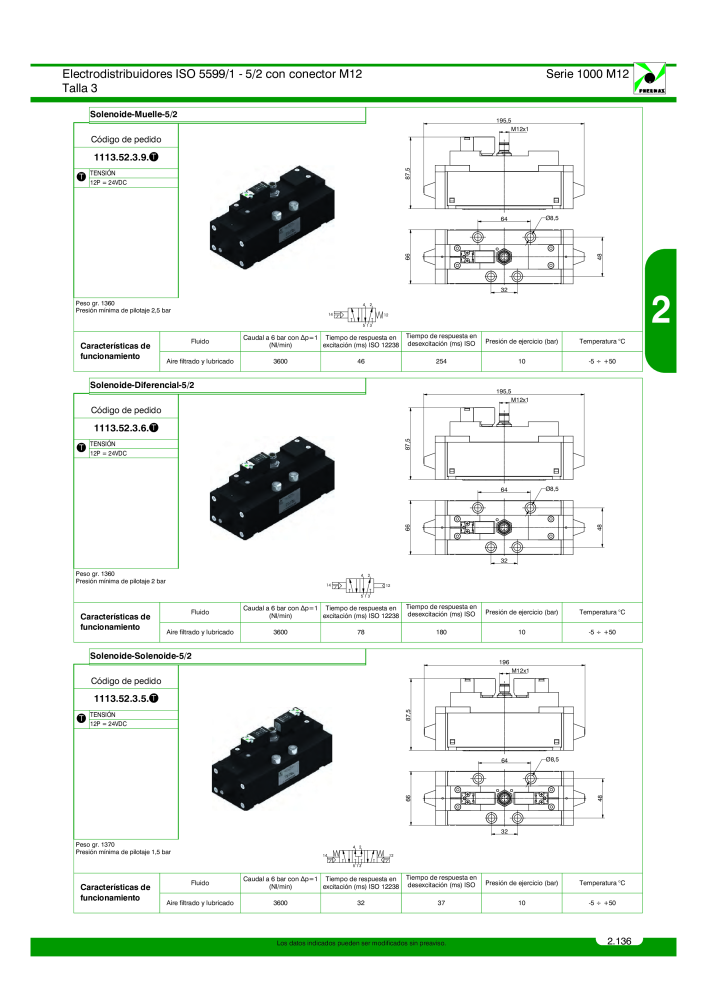 Pneumax - Catálogo Principal NO.: 21221 - Page 335