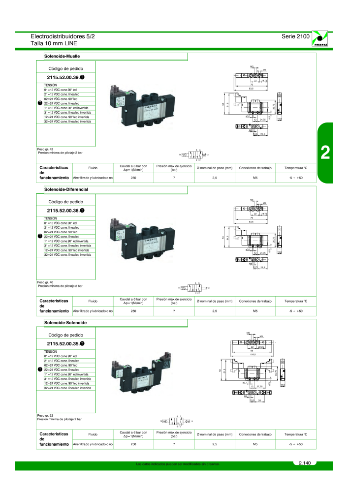 Pneumax - Catálogo Principal Nb. : 21221 - Page 339