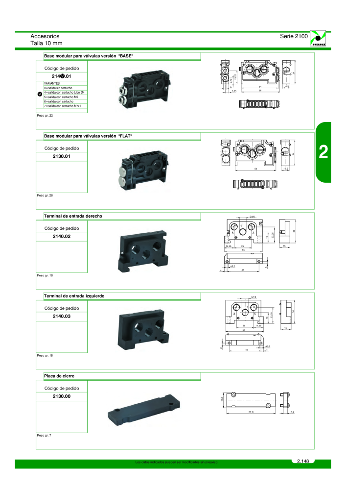 Pneumax - Catálogo Principal Nº: 21221 - Página 347