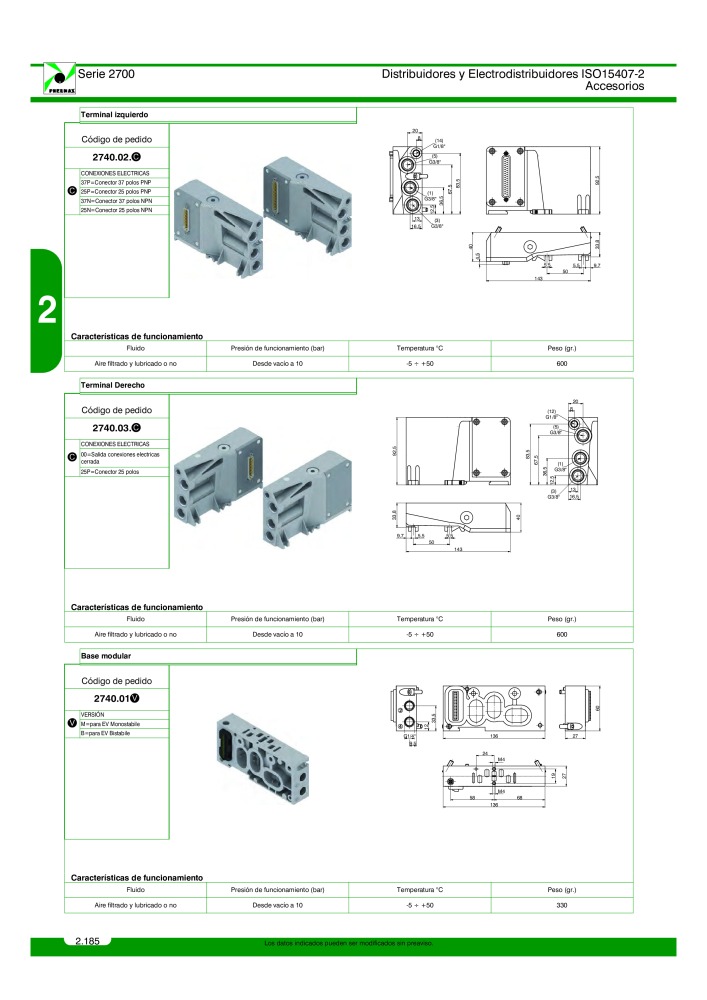 Pneumax - Catálogo Principal Nb. : 21221 - Page 384