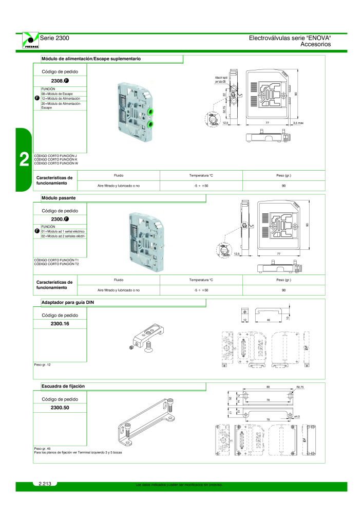 Pneumax - Catálogo Principal Nº: 21221 - Página 412