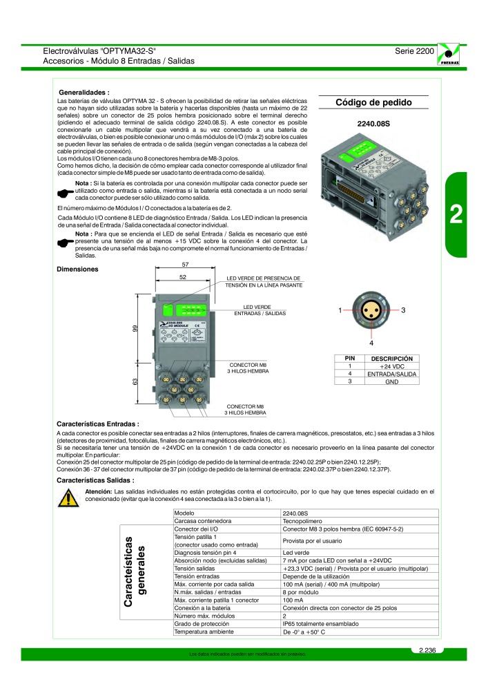 Pneumax - Catálogo Principal Nº: 21221 - Página 435