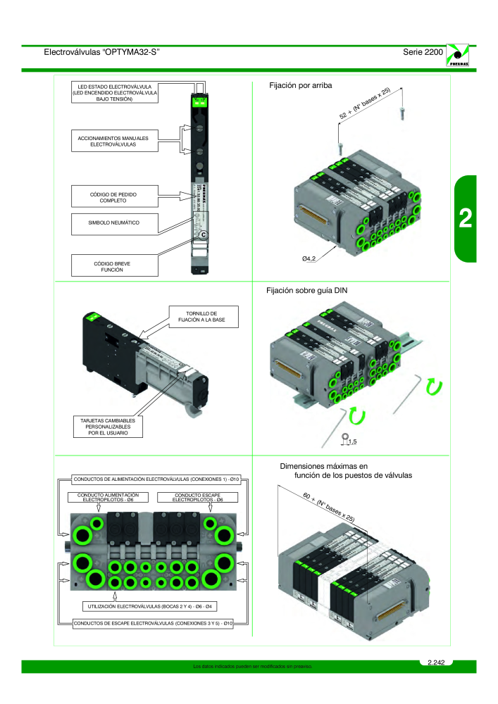 Pneumax - Catálogo Principal Nb. : 21221 - Page 441