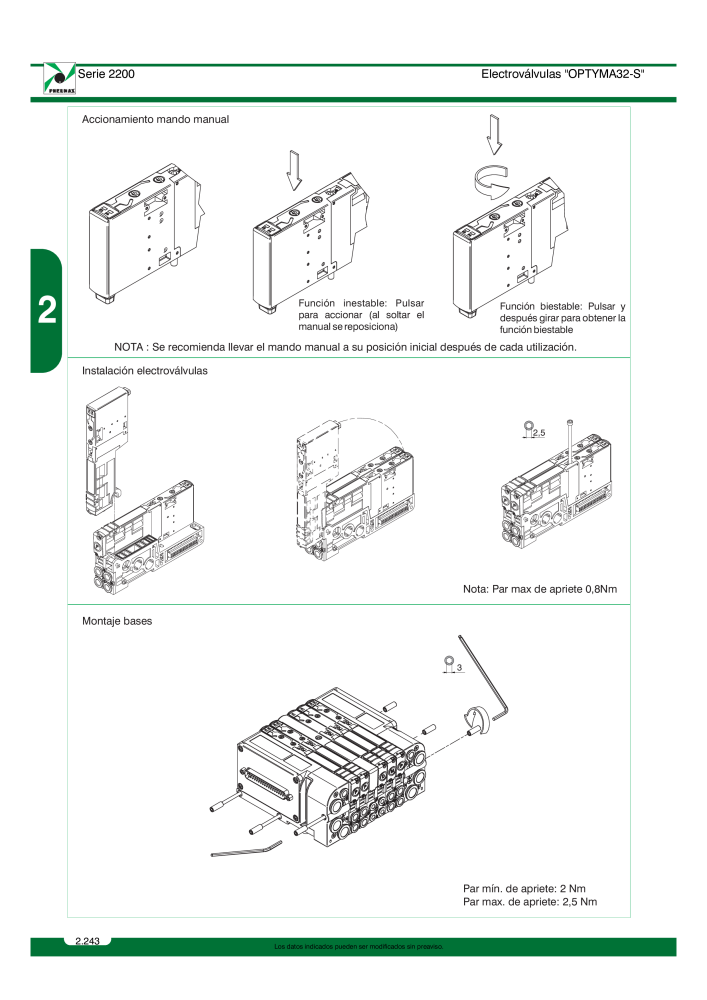 Pneumax - Catálogo Principal NO.: 21221 - Page 442