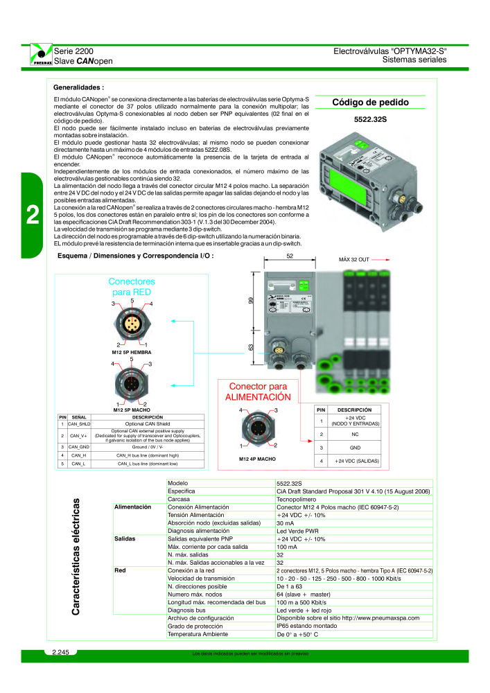 Pneumax - Catálogo Principal Nº: 21221 - Página 444