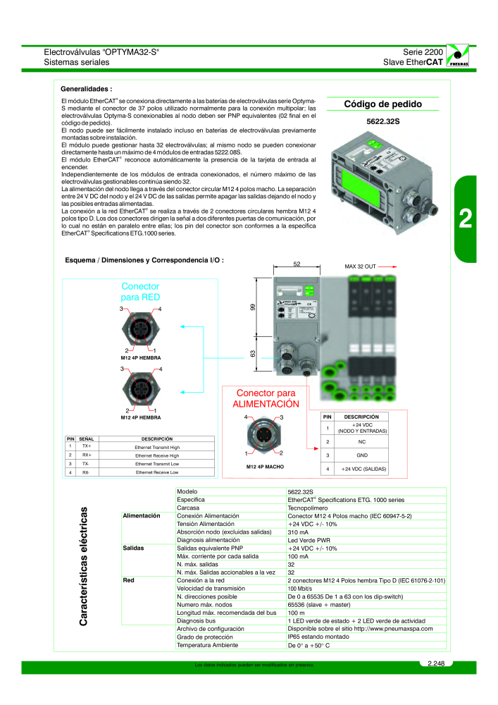 Pneumax - Catálogo Principal Nb. : 21221 - Page 447