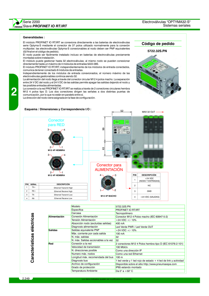 Pneumax - Catálogo Principal Nb. : 21221 - Page 448