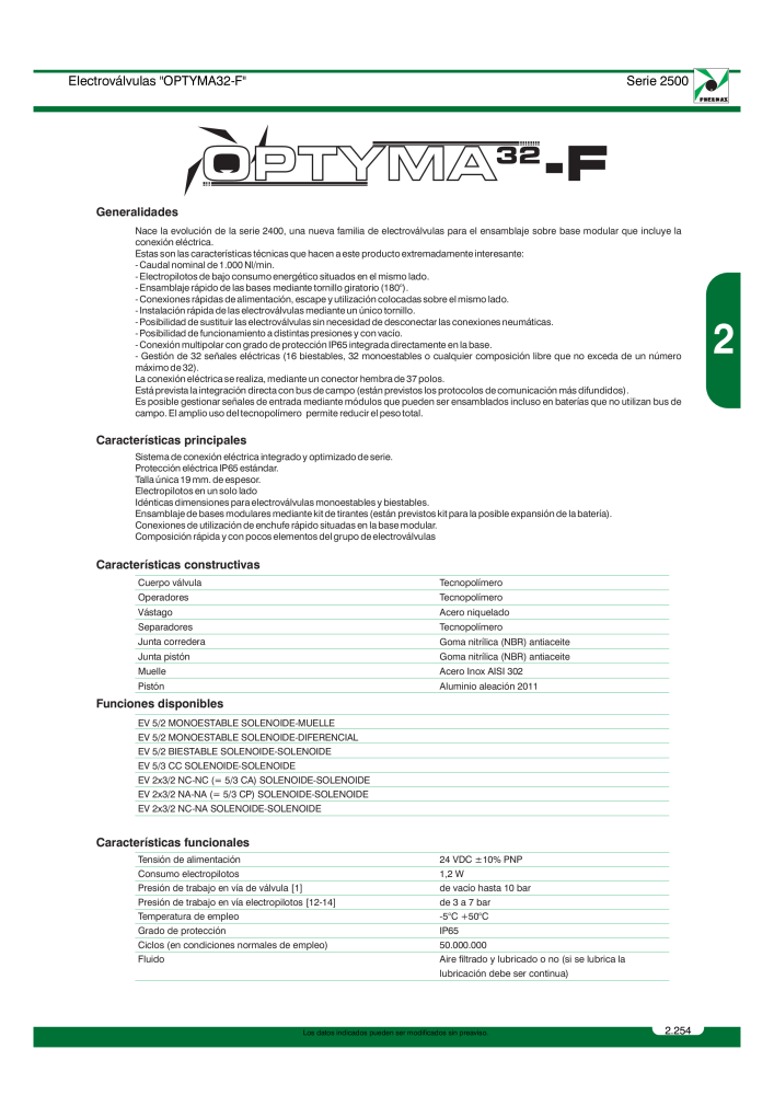 Pneumax - Catálogo Principal NO.: 21221 - Page 453